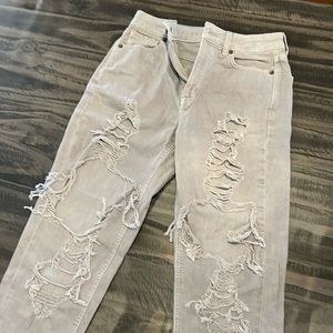 American Eagle ripped jeans